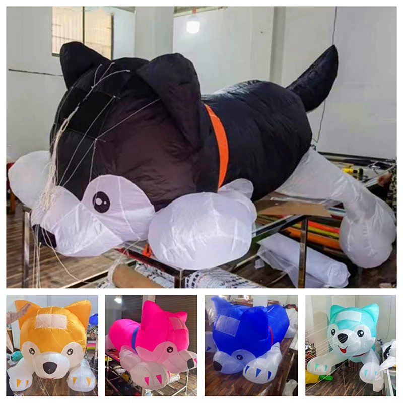 

Free Shipping giant kites flying inflatable kites dog kite pendant soft kite 3d kites Octopus reel large kites weifang kites fun