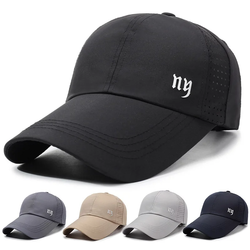 

Spring And Summer Lightweight Breathable Quick Dry Baeball Cap For Outdoor Extended Brim Sunhade Sport Hat