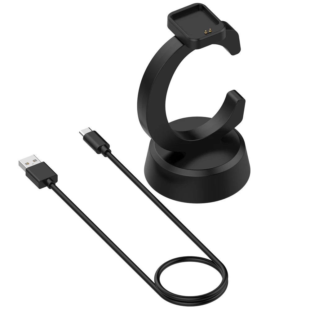 Fast Charging Dock Charger Cradle for Redmi Watch 4 5 USB Charger Stand Wired Cable Sma Watch Accessories for Xiaomi mi Band 9 8