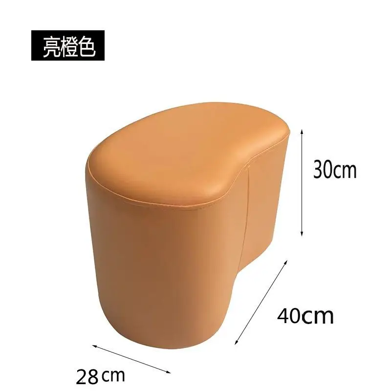 Modern Simple Small Stools Living Room Shoe Changing Stool Household Stools & Ottomans Creative Technology Cloth Sofa Bench