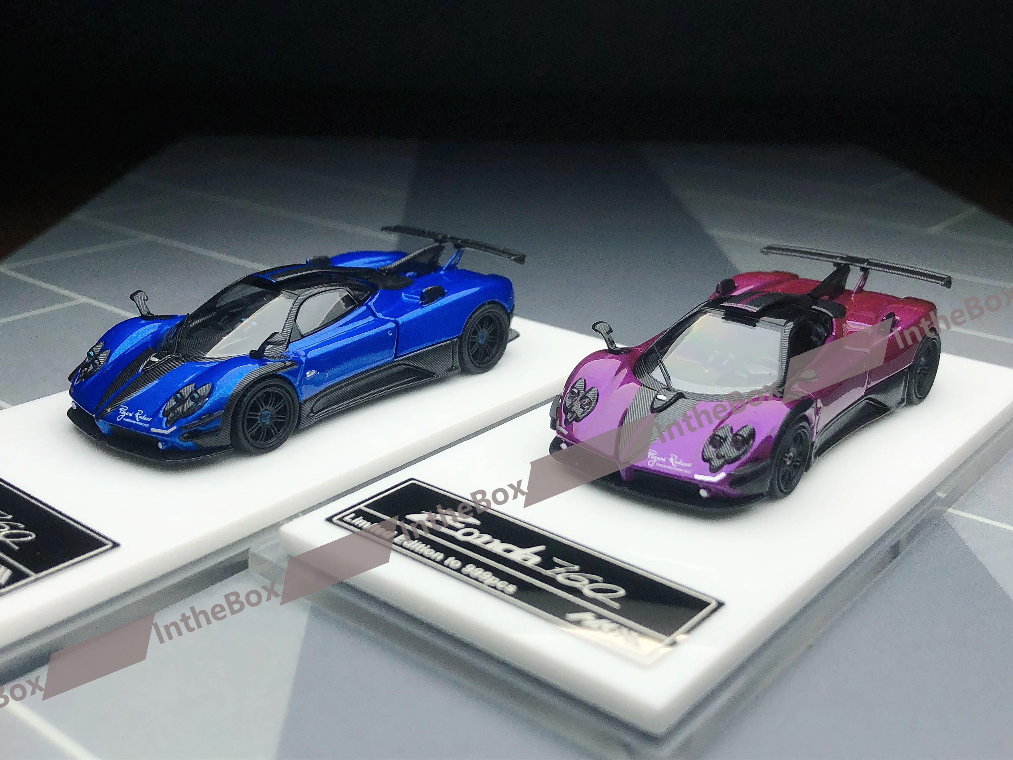 HKM 1/64 Zonda 760 LH Diecast Model Car Collection Limited Edition Hobby Toys