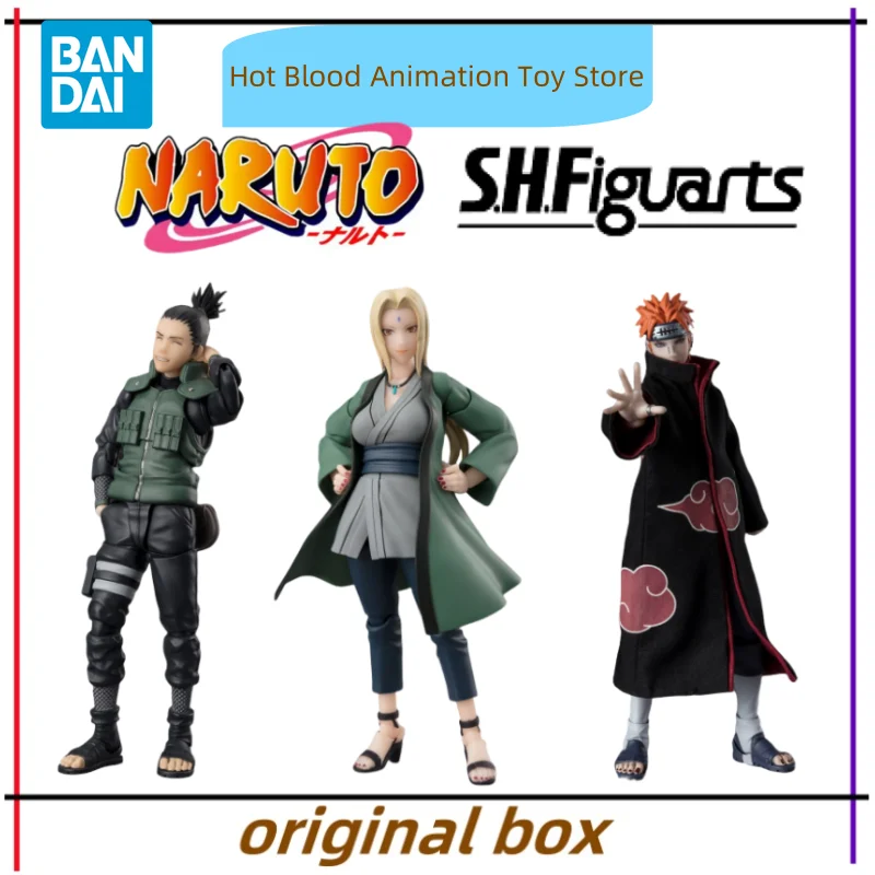 

Bandai Figure Model NARUTO SHF TSUNADE The Legendary Medical Ninja SHIKAMARU NARA PAIN TENDO Anime Figures Toys Gift Genuine