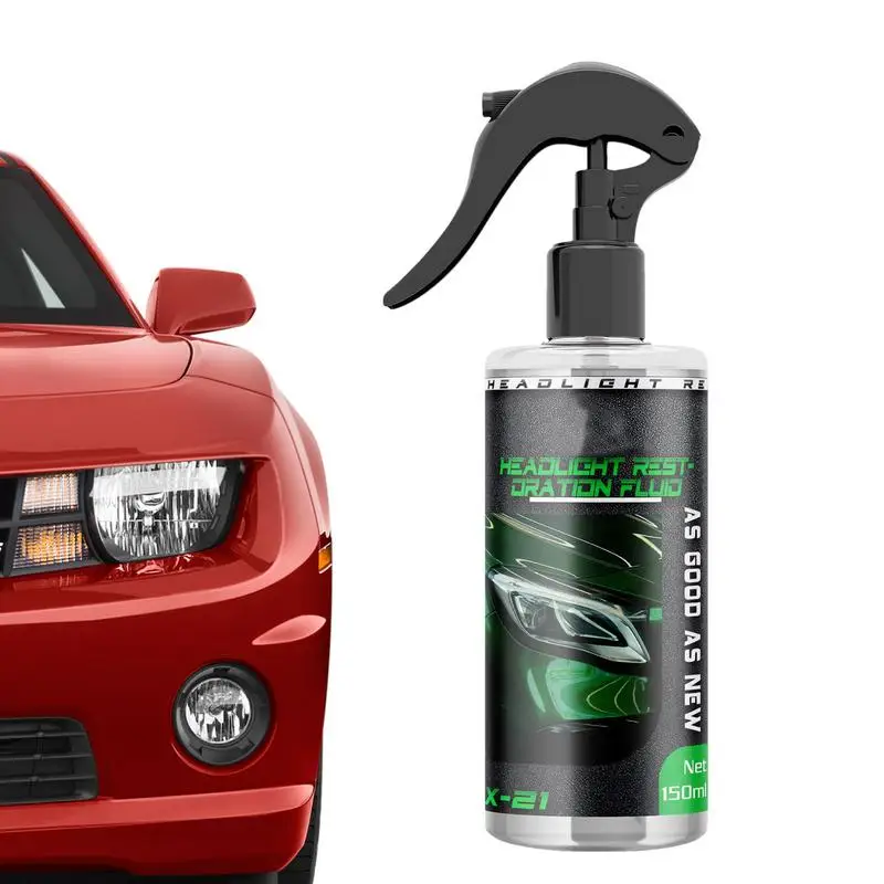 

Headlight Restoration Liquid 150ml Repair Spray Liquid For Headlight Restoration Car Headlight Repair Fluid Headlight Repair