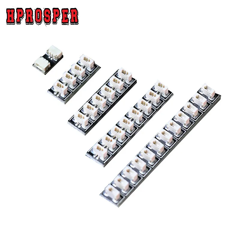 Hprosper LED 조명 액세서리, 빌딩 블록 모델과 호환 가능한 인터페이스 확장 보드, 0.8mm 2-12 핀, 팩당 3 개