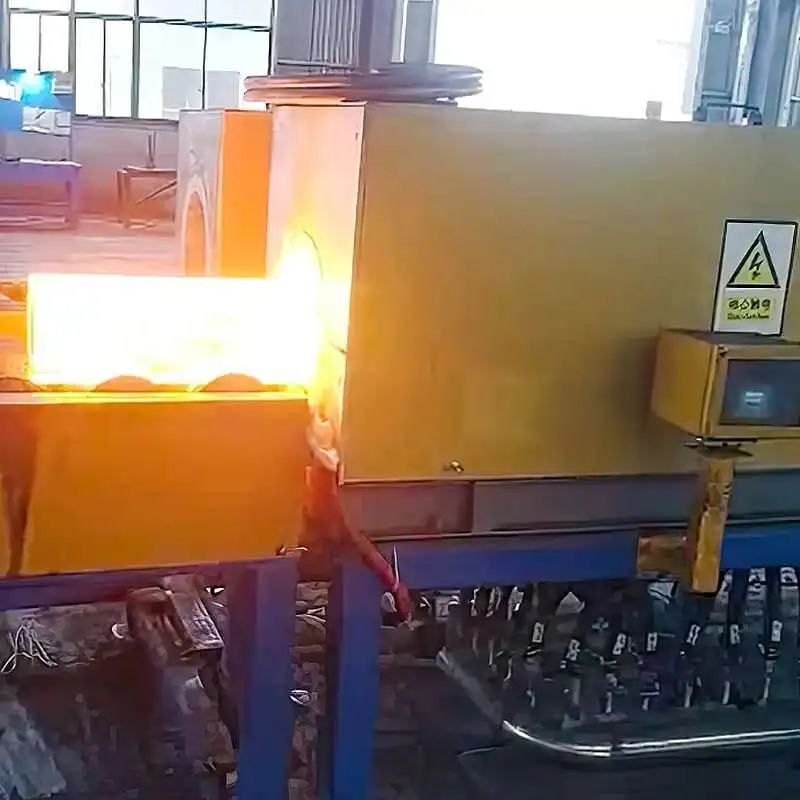 Induction Heating For Forging Rolling Bar Materials, Quenching Tempering, Red Punching, Hot Bending, And Continuous Heat