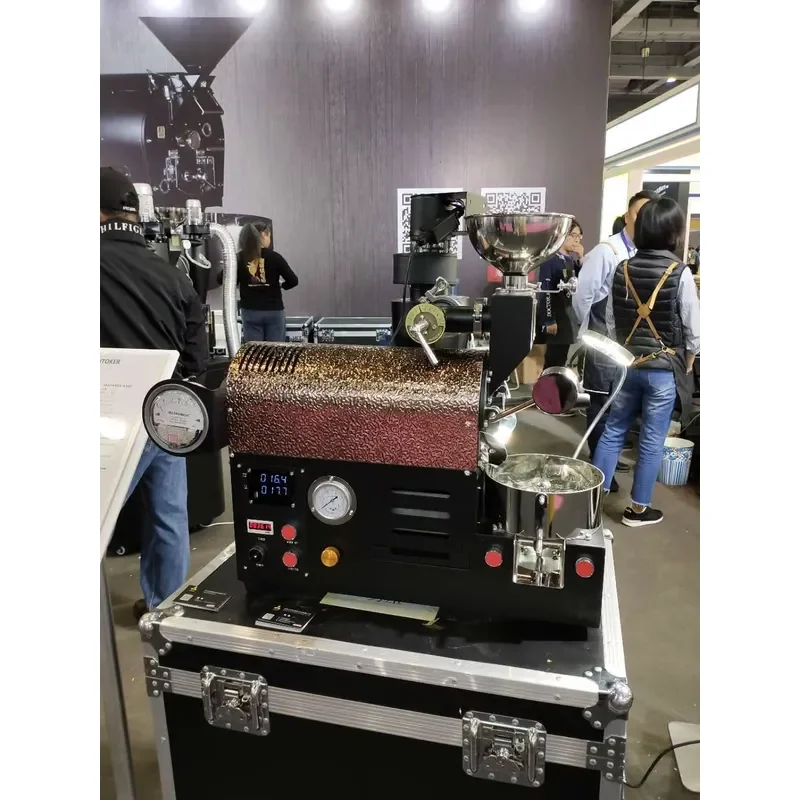 Selling Coffee Roaster Machine 500g Manufacturer Hot Small Weight Automatic Coffee Bean Roaster 600g for Small Cafes