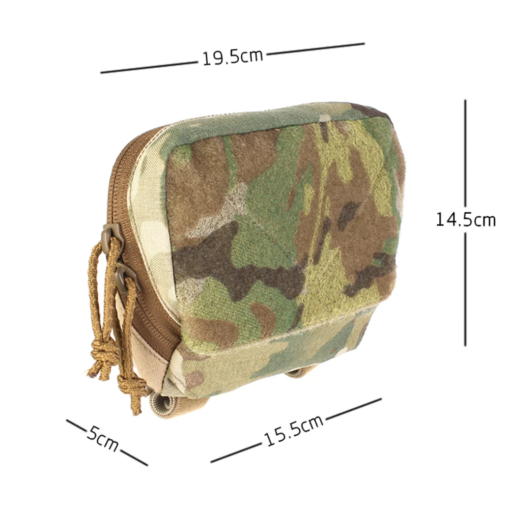 New Tactical SC Chest Miscellaneous Bag MOLLE Thin Miscellaneous Bag Three Durian Egg Bag