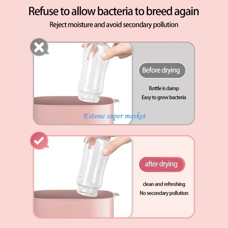 Cấu trúc sưởi ấm bình sữa thông minh dành cho trẻ sơ sinh 090B với chức năng khử trùng và sấy khô Hiệu suất cao Làm sạch sương