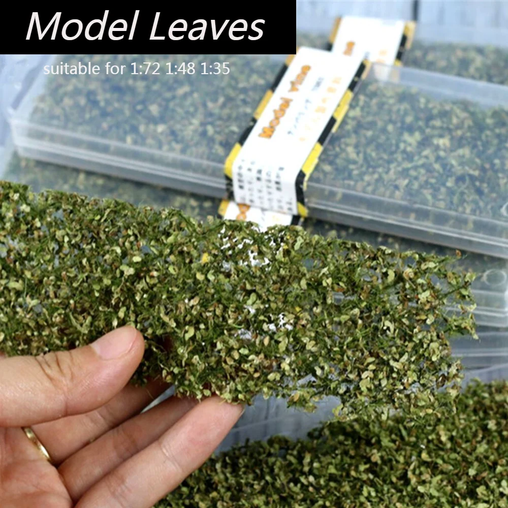 

DIY Model Making Materials Vine Leaves Flowers and Vegetation Military Scene Landscape Sand Table Layout for Diorama 1Box