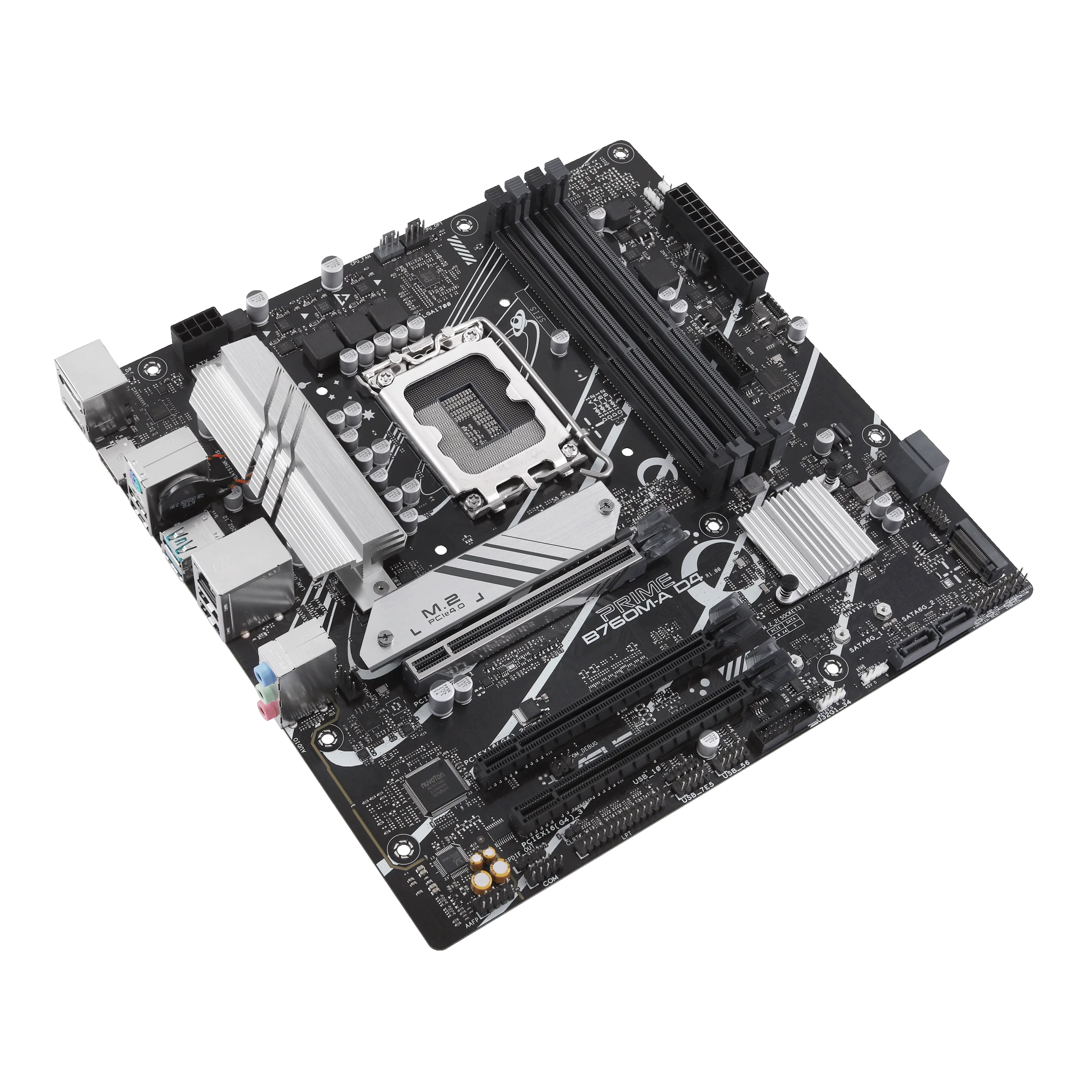 ASUS PRIME B760M-A AX D4 Motherboard Intel B760 LGA1700 DDR4 128 GB M.2 mATX unterstützt I9-14900 i9-13900 i5-12600 i9-12900 CPU