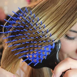 Air Cushion Comb Hollow Hairbrush Untangle Unknot Undo Hair Smooth Gloss Long Hair Dry and Wet Ventilation Women Hair Care