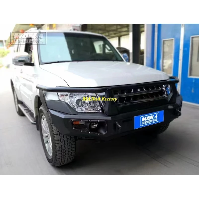 

Factory Hot Selling TOP Slap-Up 4wd Steel Front Bumper Bull Bar for Mitsubishi Pajero Montero V80 V90 V93 V97