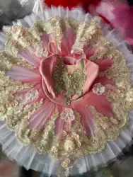 Pink Professional Ballet Tutu Adults Child Ballerina Dress Kids Toddler Girl Clothes Pancake Tutu Halloween Costumes For Women