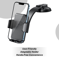 Car Cell Phone Holder Universal Suction Cup Stand 360 Degree Rotation Car Phone Mount For Travel Truck Dashboard Windshield