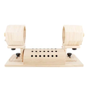 Solid Wood Ear Moxibustion Box Ear Cervical Spine Combination Moxibustion Ear Moxibustion Instrument Ear Therapy Moxibustion