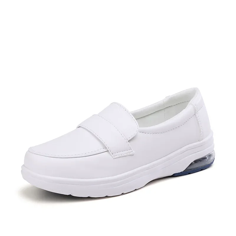 Comfortable Soft White Flat Shoes Air Casual Sneakers Shoes for Women Non-slip Breathable Women Loafers Zapatos Mujer