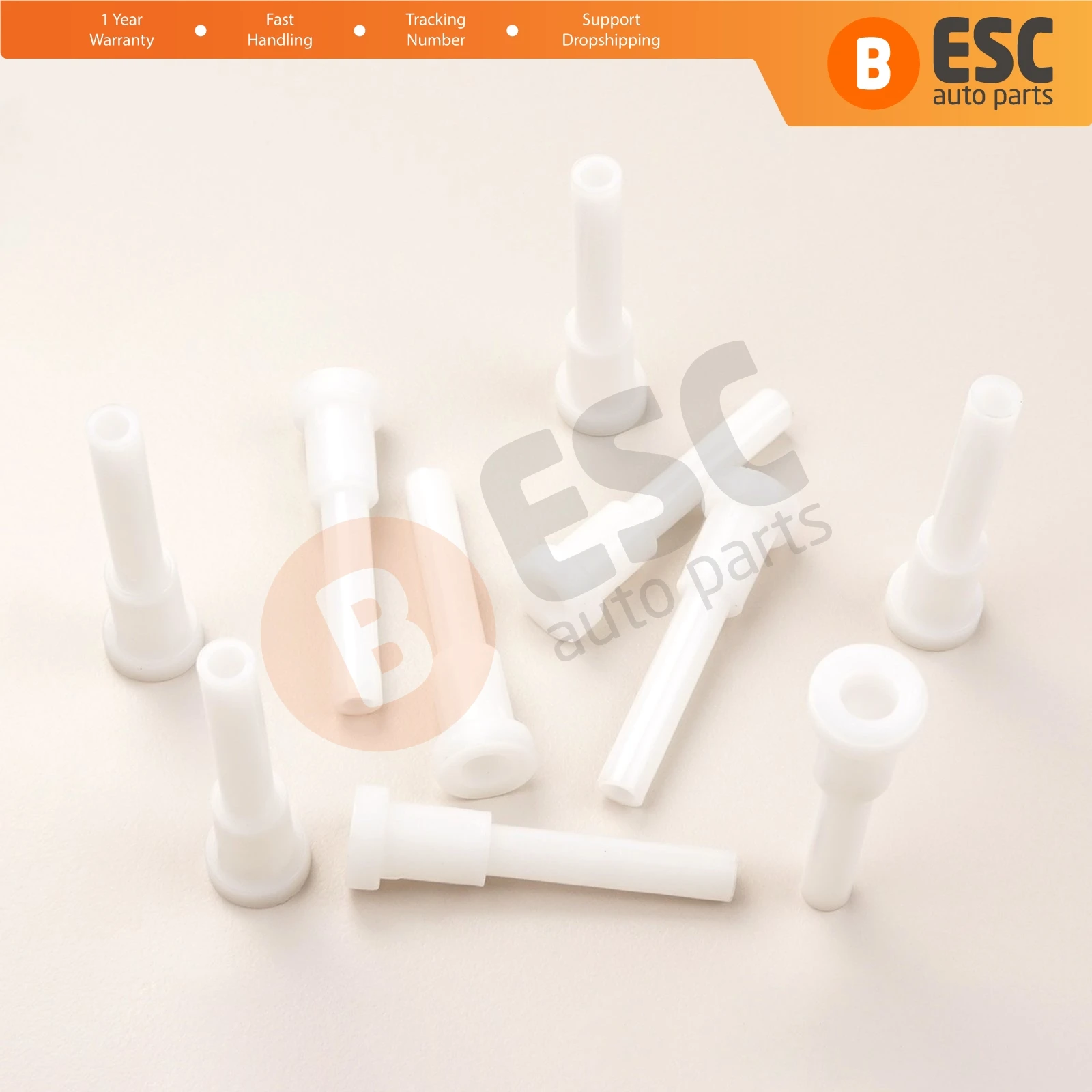 ESC Auto Parts ECP039 10 Pieces Cable End Rope Dowel for Window Regulator Winder Mechanism Type BCP039 Fast Handling