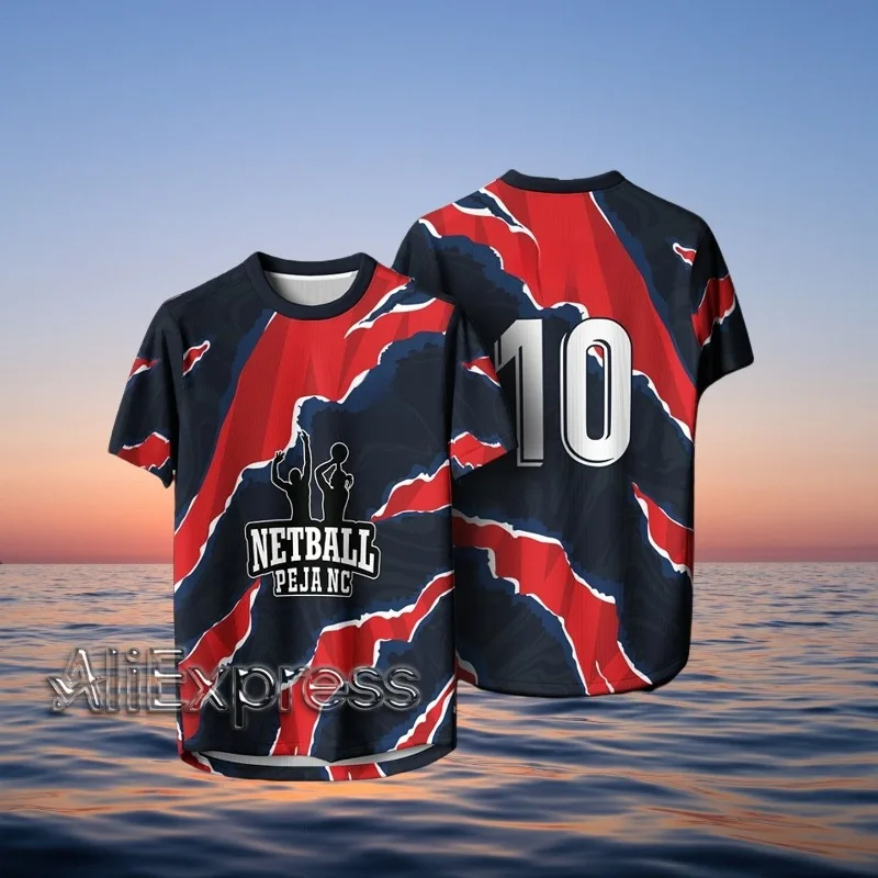 

2025 Summer New Men's and Women's Printing 3D Digital Printing Casual Trend T-shirt Jersey Sports