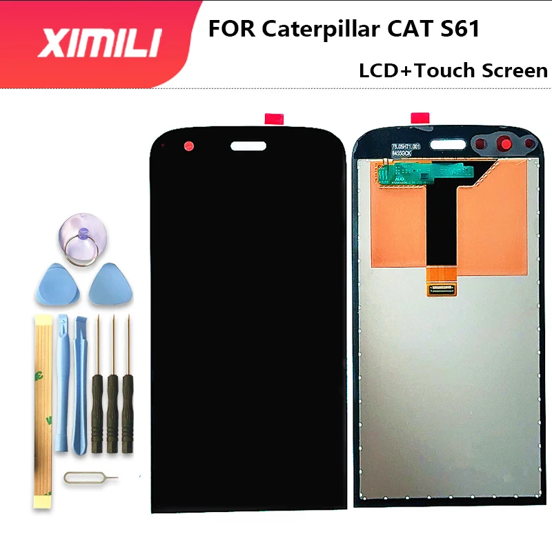 

New 5.2 inch LCD Display Screen For Caterpillar CAT S61 LCD Display Digitizer Assembly Touch Panel Replacement Part