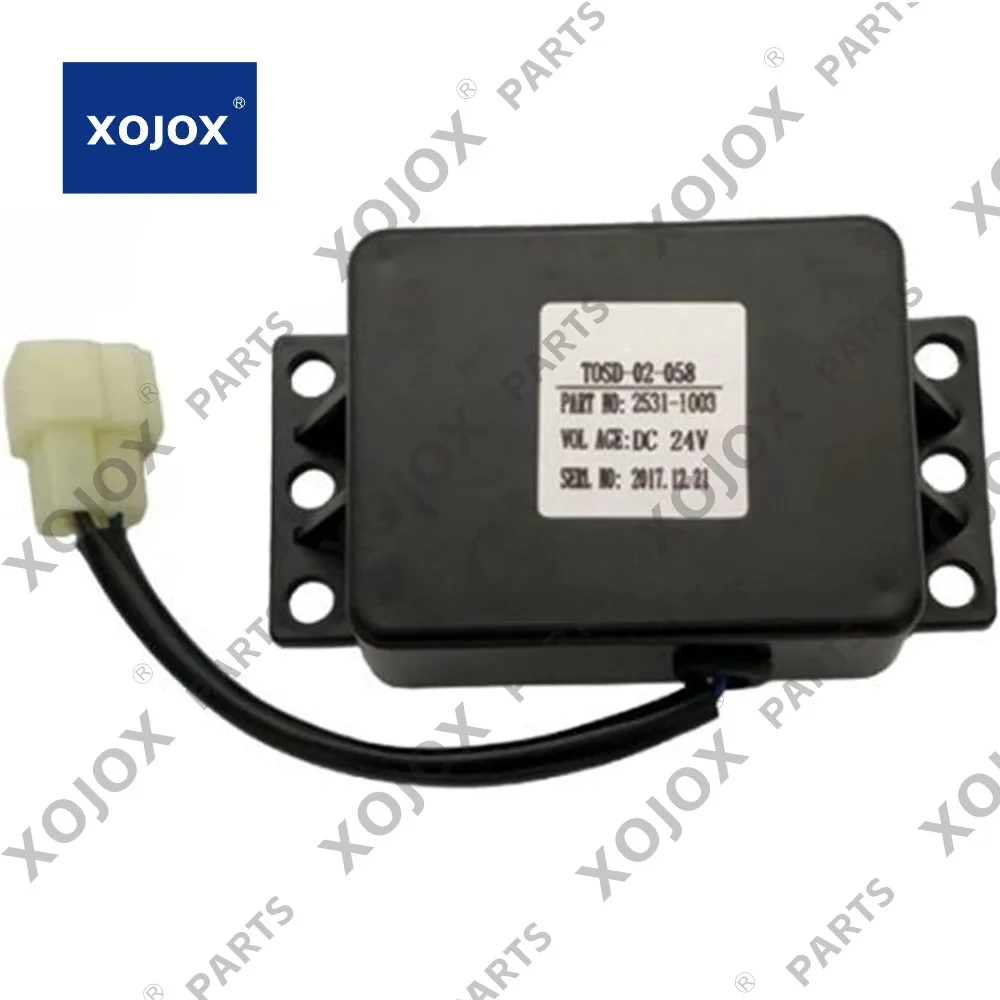 

Реле таймера преобразователя постоянного тока XOJOX 2531-1003 25311003, совместимое с экскаватором Doosan DH220-5 DH225-V