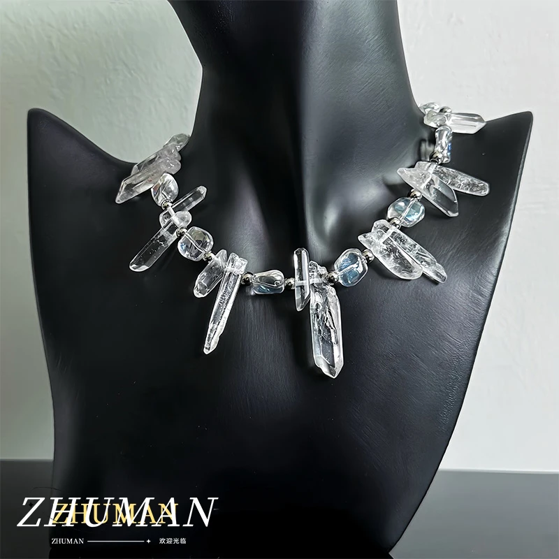 ZHUHE Lcicle Halskette Neuer Gothic-Stil für Damen Herren Schmuck Accessoires Partygeschenke