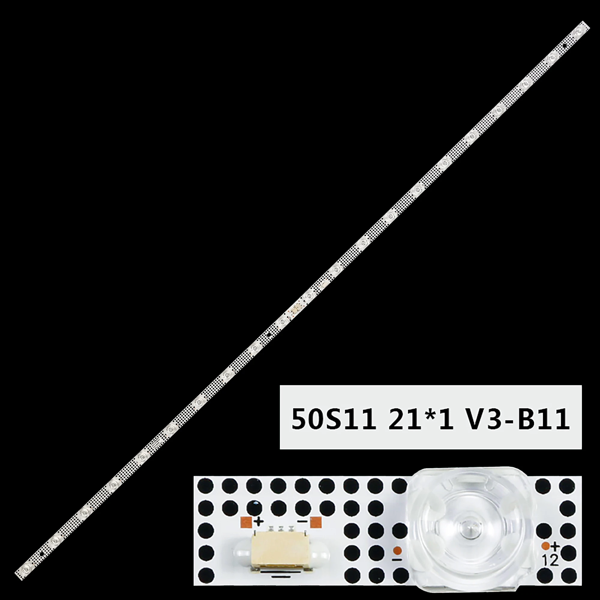 1/5/10 Kit Strip LED Untuk 50F265C 50P631 50P631X1 B0101-000384 50S11 21X1 V3-B11 50S455 50S453 50S451