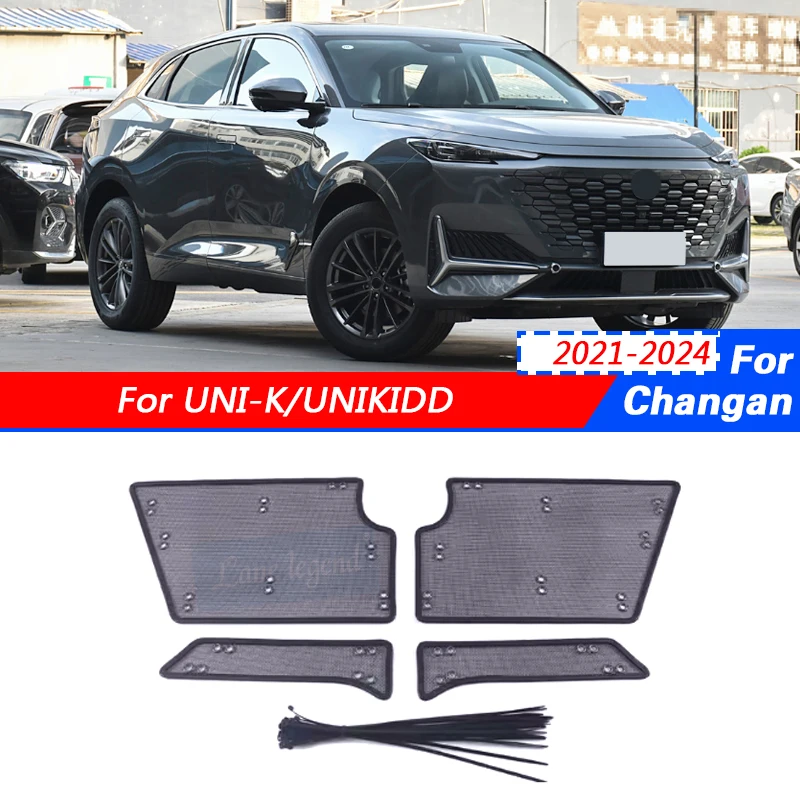 

Auto Parts Front Grille Insect Proof Net Radiator Condenser Protective Cover Accessories For Changan UNI-K UNIK IDD 2021-2024