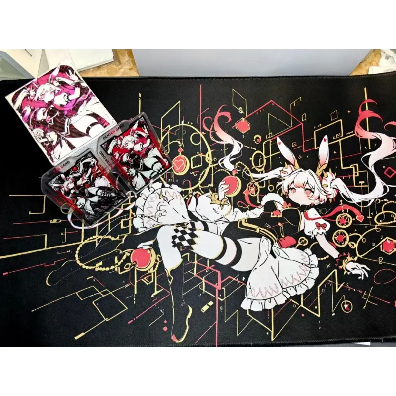 Suitable for Yu Gi Oh! Maliss Playmat/card Box/dice/venue Center Card 600x350mm 2mm Seamless Edge Rubber Board Game Card Pad Toy view 6