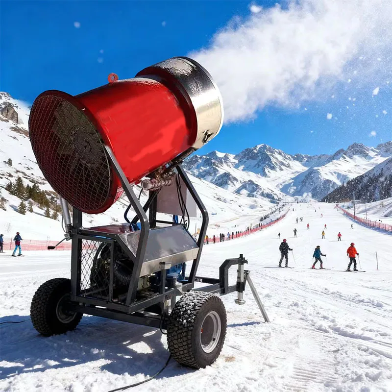 Fully Automatic 1000L Steel Outdoor Snow Maker for Ski Resorts & Snow Landscapes
