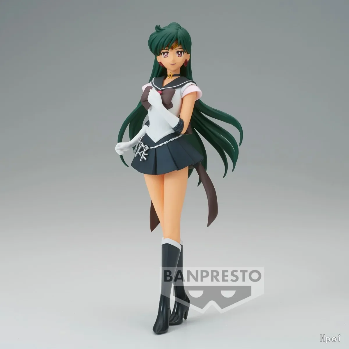 Original Banpresto Figure Meiou Setsuna Sailor Moon Cosmos The Movie Glitter Glamours Sailor Pluto 23cm Action Anime Models Toys