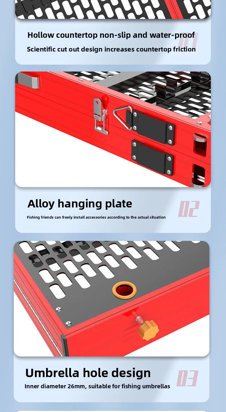 Portable Alloy Multifunctional Diaotai Thickened Foldable Non-shaking Diaotai