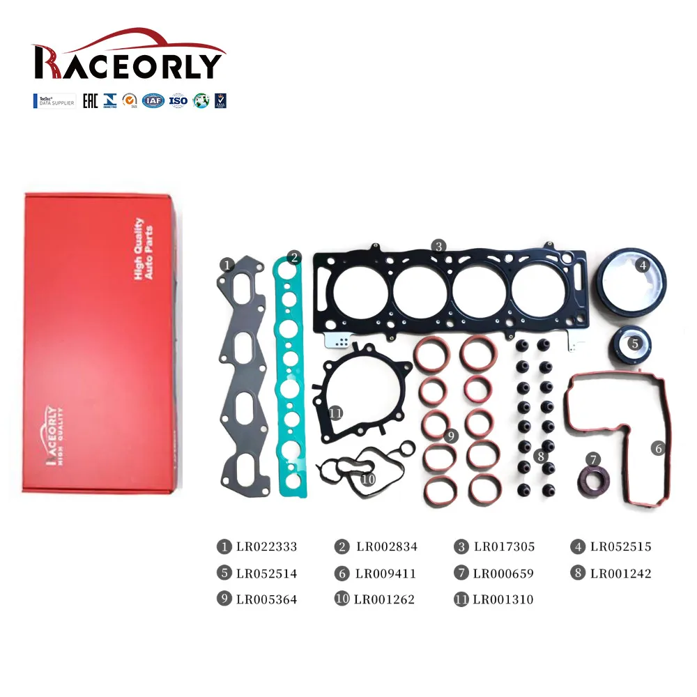 

RACEORLY Engine Rebuild Gasket Set for Land Rover 2.2 L4 224DT Diesel Engine