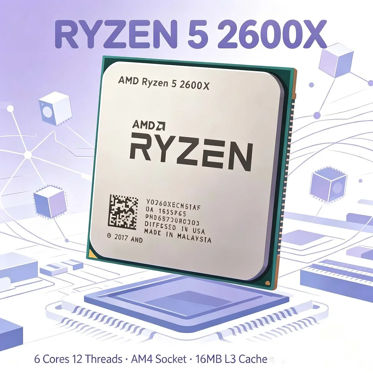 amd-ryzen-5-2600x-ultra-fast-processor-r5-2600x-36ghz-am4-cpu-6-core-12-thread-95w-gaming-without-package
