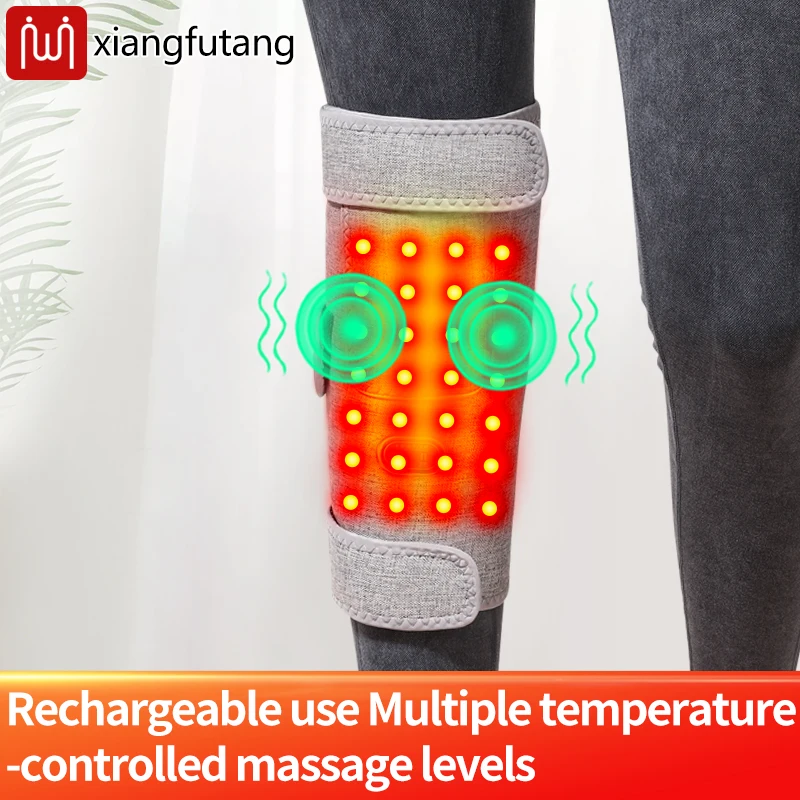 

Eletric Heating Knee Massage Device Vibration Physiotherapy Pads for Elbow Joint Osteoarthritis Rheumatic Warm Massage