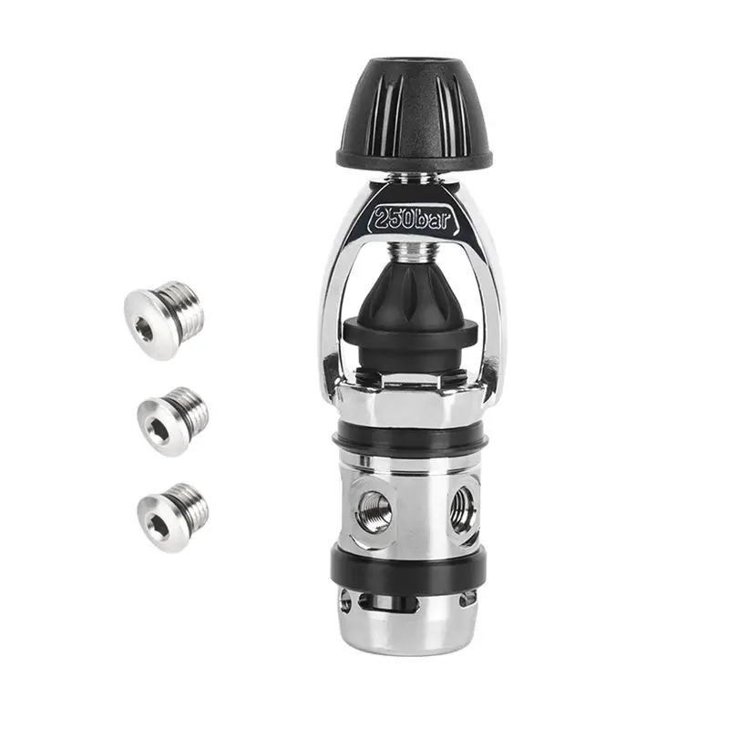 A89E-Scuba Diving Regulator 5 Ports Design First Second Class Reducing Valve Diving Supplies