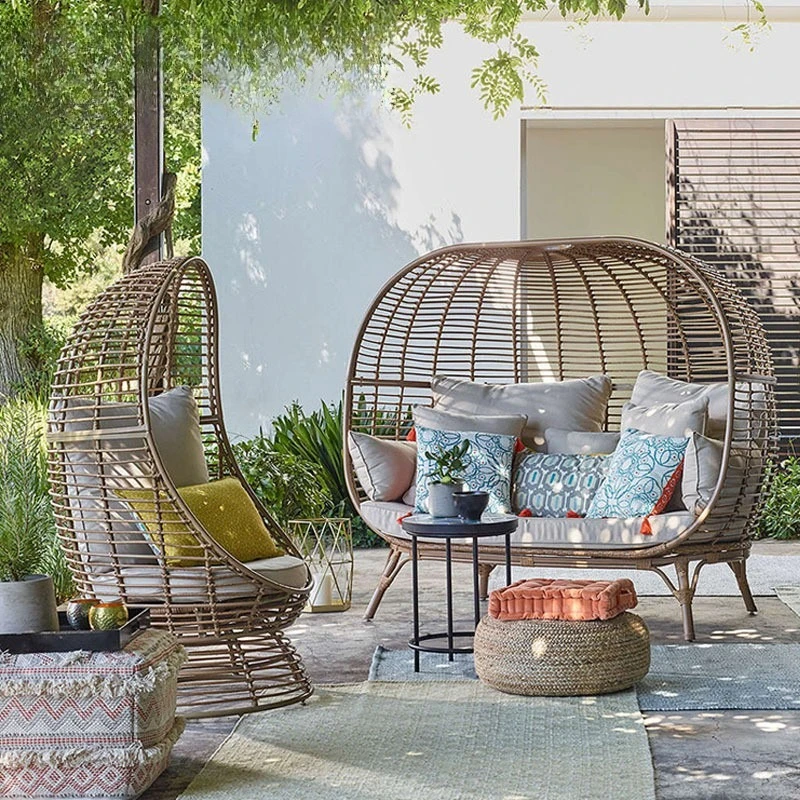 

Nordic outdoor sofa courtyard combination balcony leisure outdoor villa open-air rain and sun protection creative
