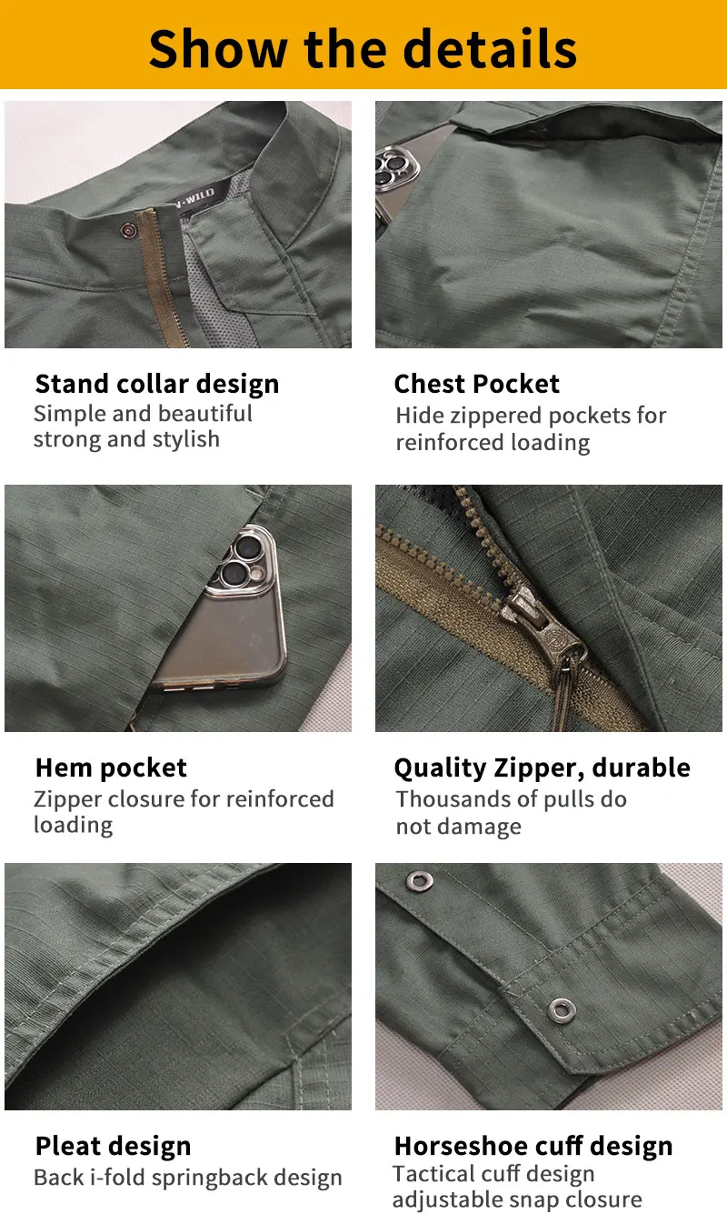 Men's Tactical Jackets Waterproof Military Jacket Windbreaker Outdoor Camping Coat Male Clothing Army Hunting Clothes Multicam