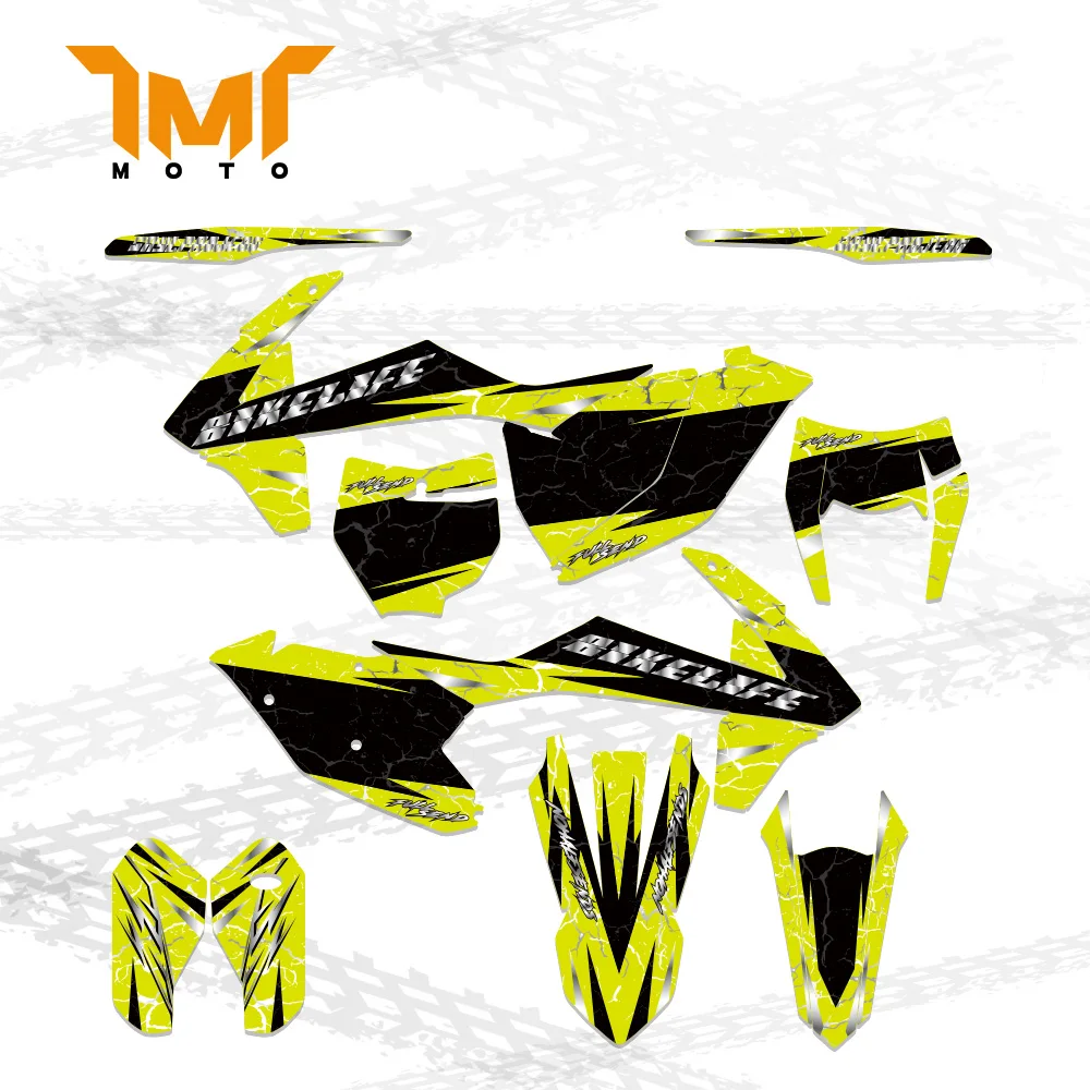 

for KTM 125 250 350 450 SX SXF 2016 2017 2018 EXC EXCF XCW 2017 2018 2019 Graphics Backgrounds Decal Stickers Kit Custom