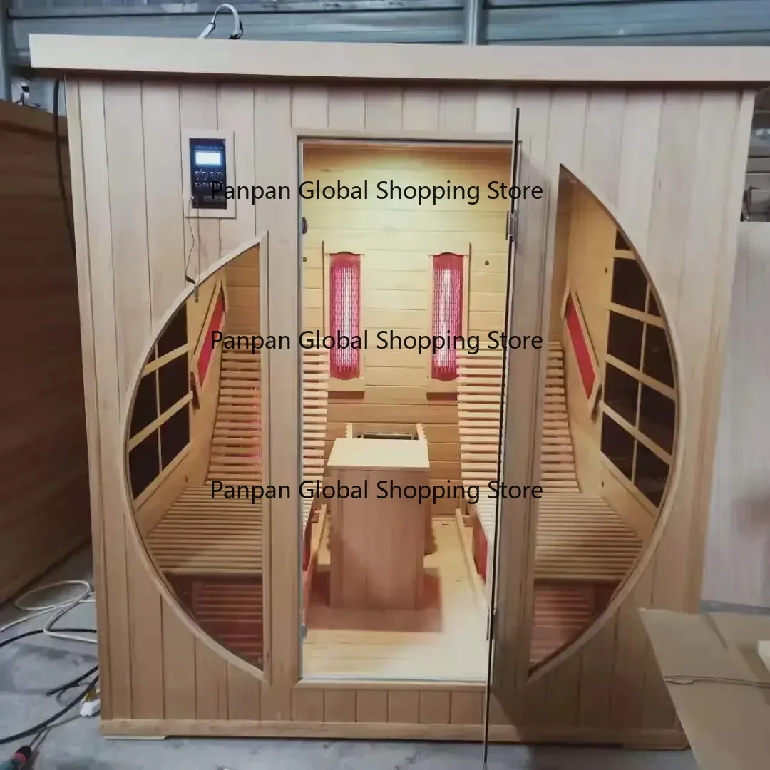 แผงควบคุมและกล่องควบคุมห้องซาวน่า