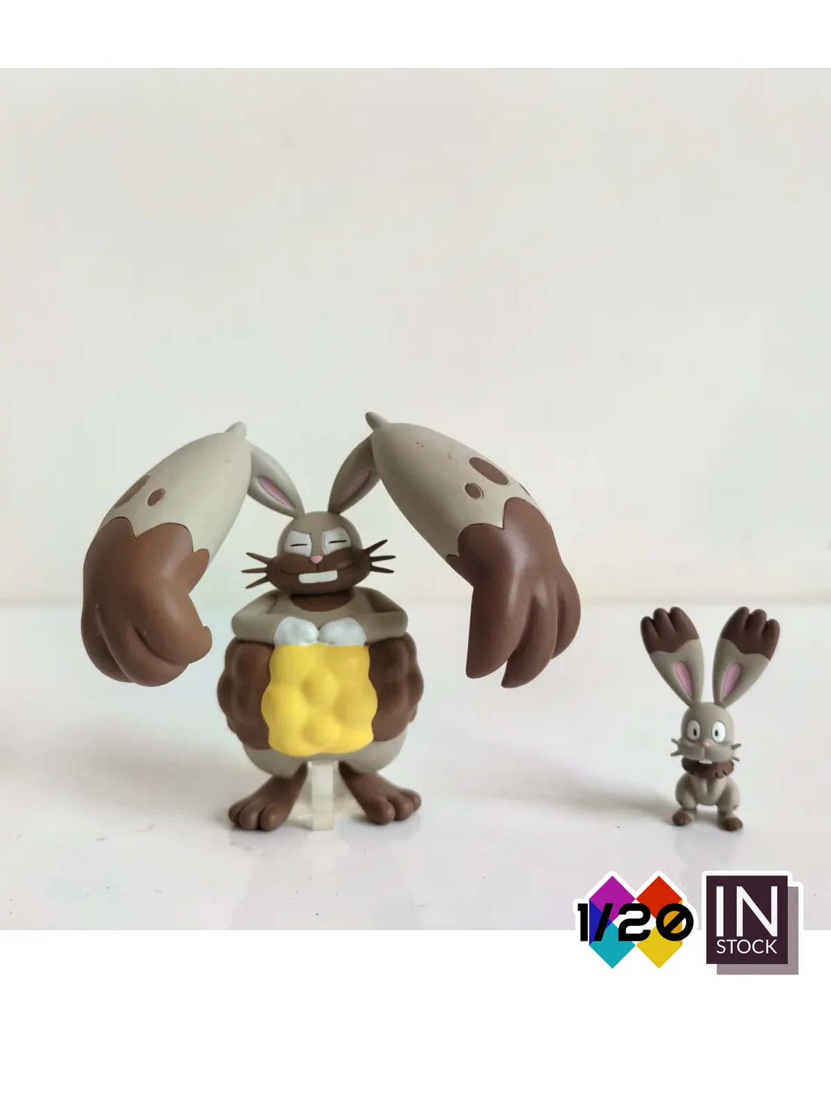 

[In Stock]1/20 Resin Scale World [YEYU] – Bunnelby & Diggersby