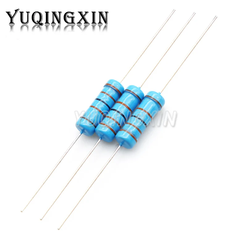 10pcs 3W Metal Film Resistor 1%  0.1R - 2.2M 2.2 10 100 150 220 270 330 470 1K 2.2K 4.7K 10K 15K 22K 47K 100K 220K 470K 1M ohm image 5