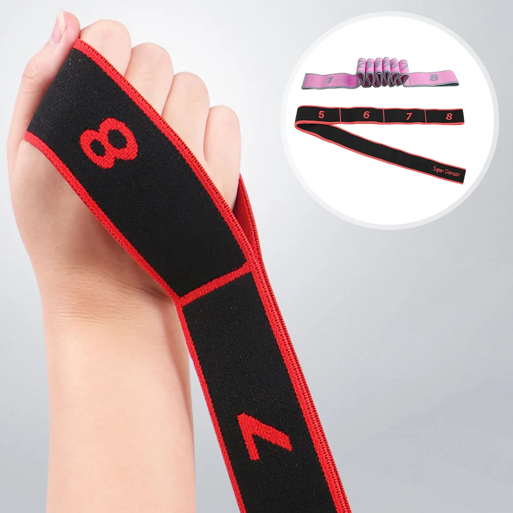 

2Pcs Portable Stretching Bands Flexible Resistance Band for Yoga Fitness Training Body Sculpting Exercise Band Home Gym Use