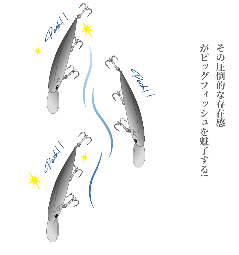 TSURINOYA 115 mm 18,5 g SinKing Minnow Salzwasserköder 115S NYX Gewichtssystem Weight Casting Pike Jerkbait Hartköder – Detail 9