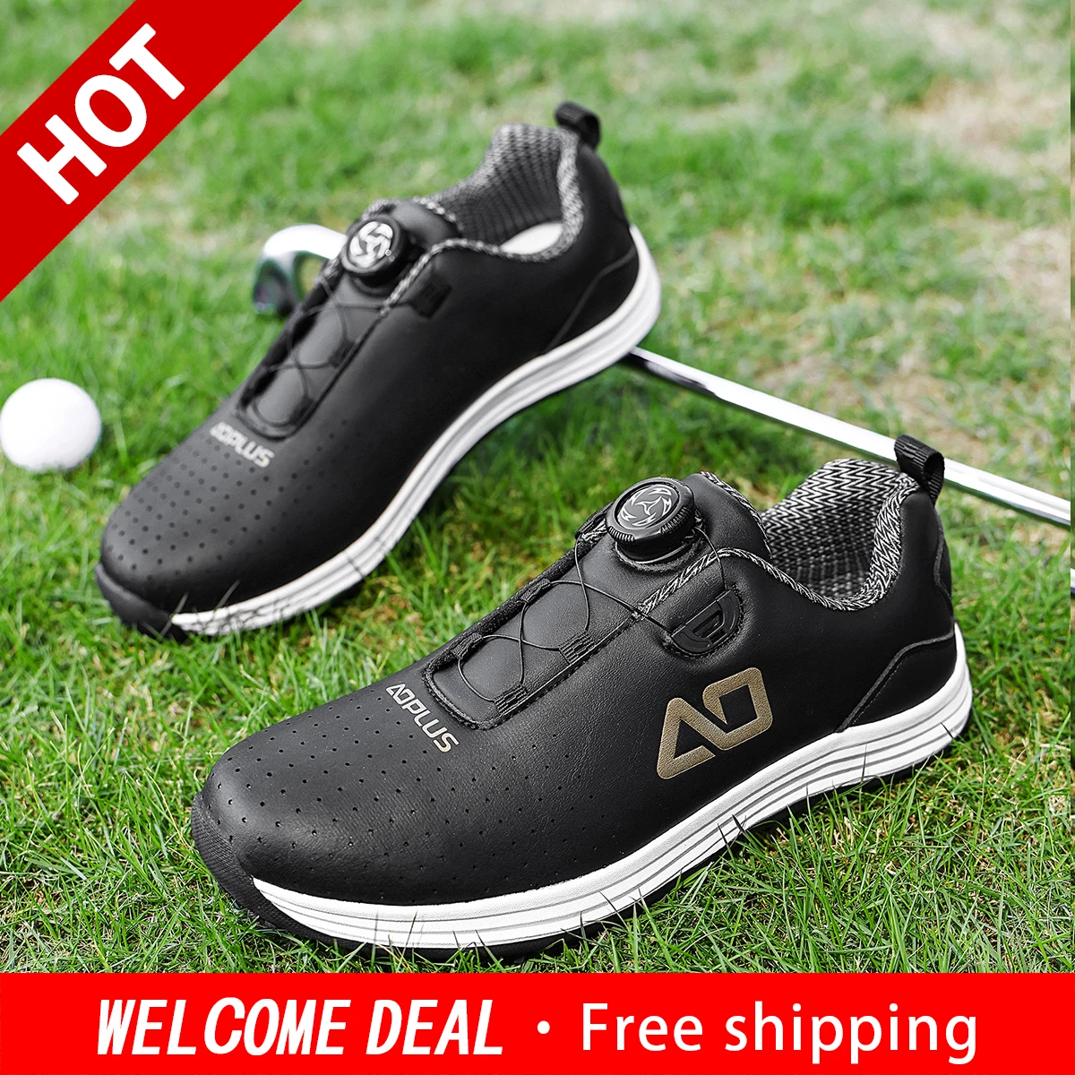 Golf Shoes Fashionable Simple Comfortable and Breathable Suitable for Outdoor Sports Casual Wear for Walking Hiking Traveling 9