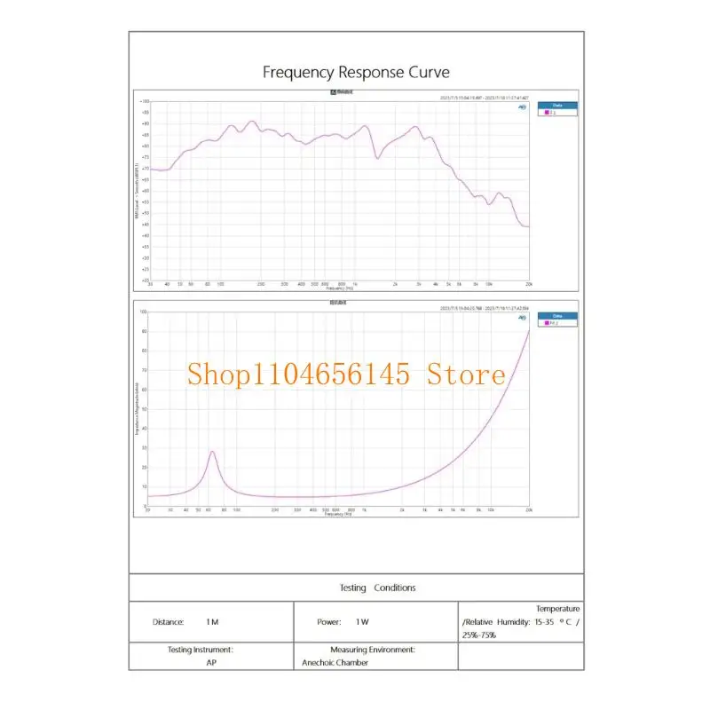 

5asd IPX7 Waterproof 40W 4Ohm Bass Speaker For Immersive Sound In Any Environment