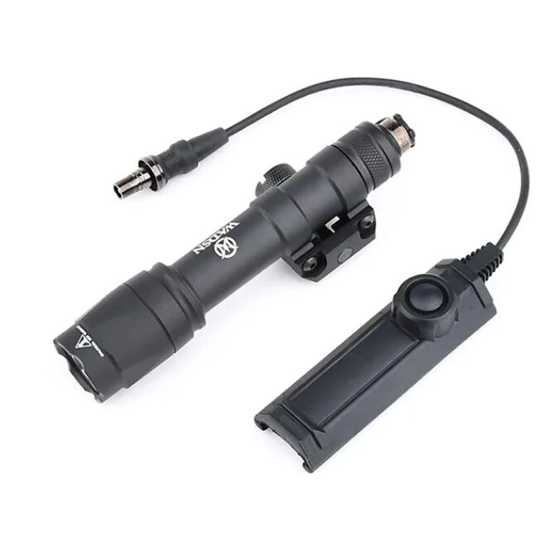 

Airsoft M600 M600C Scout Flashlight LED Tatical M600 Hunting Light 600 Lumen With Dual Function Pressure Switch