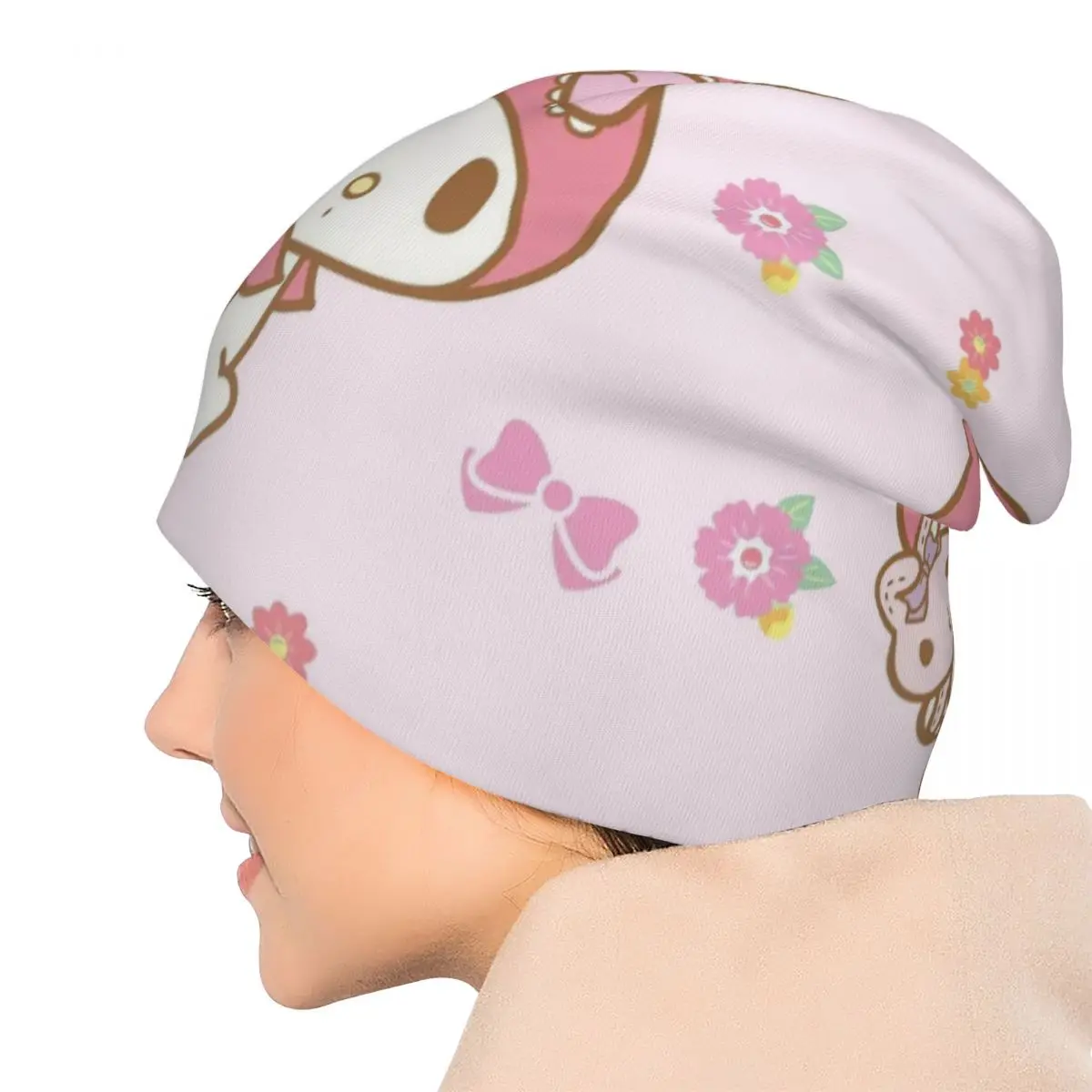 My Melody Cap Fashion Unisex Outdoor Skullies Beanies Hats Spring Warm Thermal Elastic Bonnet Hat
