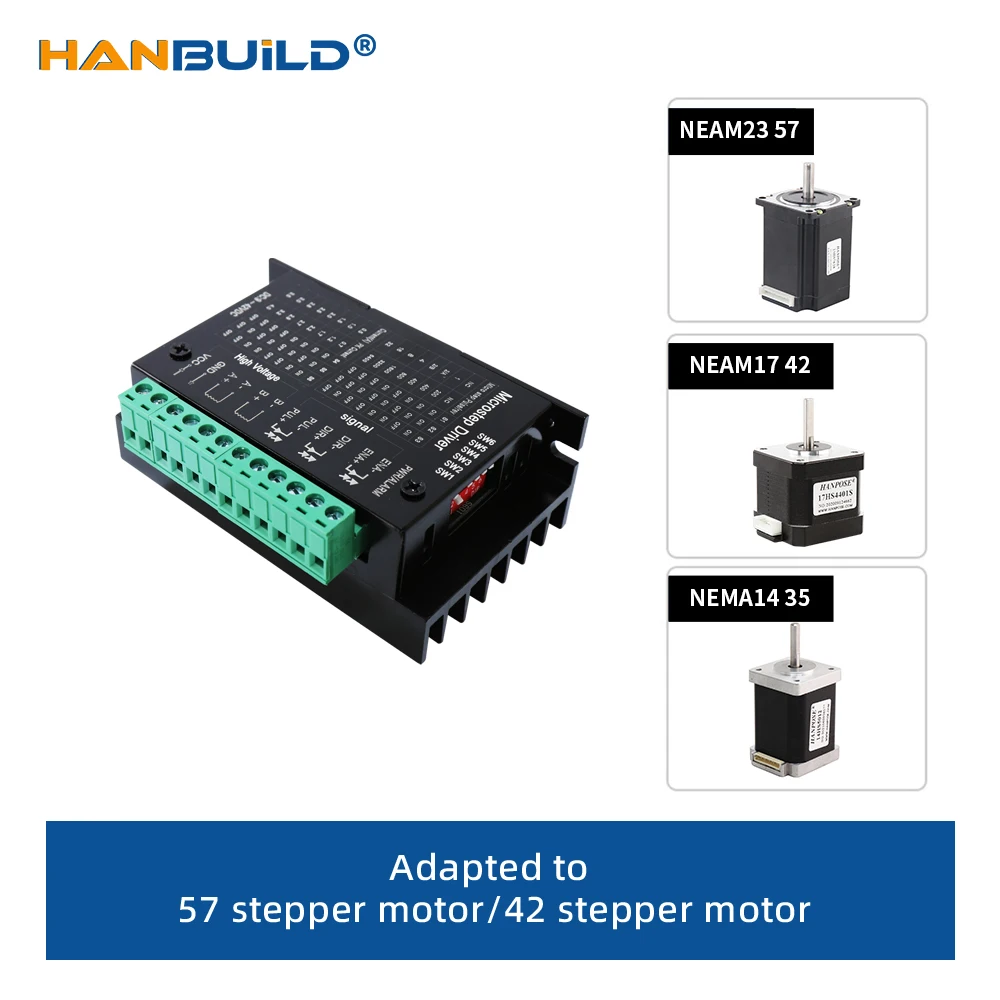 upgrade stepper motor driver S109AFTG for NEMA23 motor 2phase 4A CNC router controller for 3D printer Tb6600 drive stepper motor