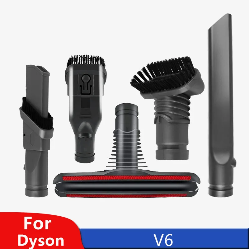 For Dyson V6 Vacuum Cleaner Cleaning Spare Parts Accessories Gap Flat Suction Head Mattress Dust Removal Wide Mouth Brush Head