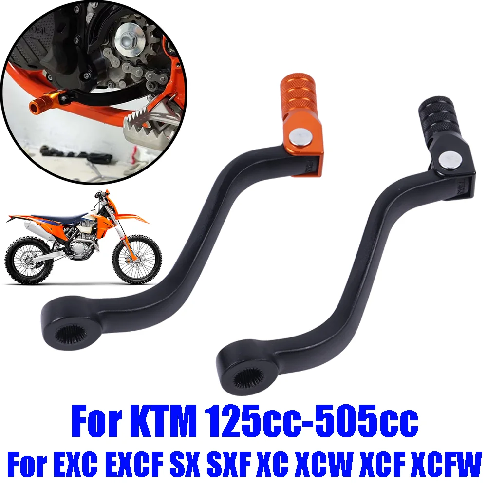 Motorcycle Folding Forged Gear Shifter Shift Lever Pedal For KTM EXC EXCF SX SXF XC XCW XCF XCFW 125 150 200 250 350 450 500 505